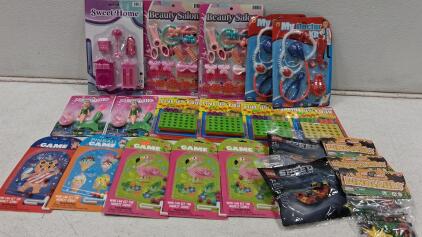 LEGO, Pinball, Beauty Salon, Dinosaurs, Mermaid, Doctor Kit