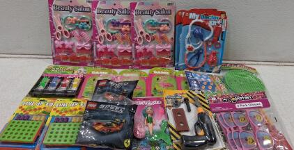LEGO Ferrari, Beauty Salon, Doctor Kit, Games, Glasses, Mermaid, Tool Set