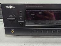 Both Power On Insignia NS-R2000 AM/FM Stereo Receiver, 100W per Channel, Phono Input, A/B Speaker Selection - 3