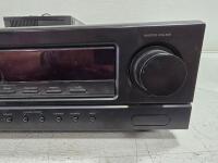 Both Power On Insignia NS-R2000 AM/FM Stereo Receiver, 100W per Channel, Phono Input, A/B Speaker Selection - 4
