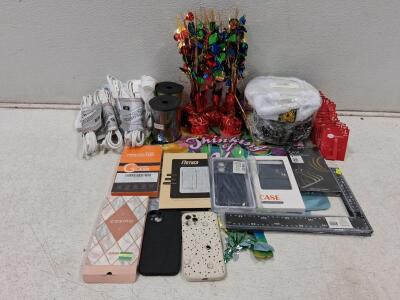 Phone Cases, Screen Protectors, Party Supplies, Extension Cords