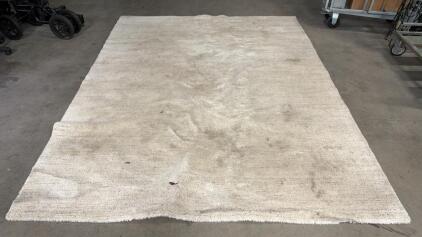 Gertmenian Foxwood Cozy Area Rug 7'10"x10', Sollie Cream, 52% Polyester 48% Polypropylene