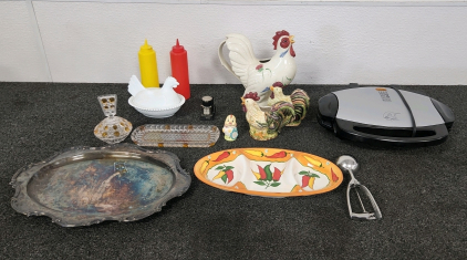 George Forman, Rooster Decor and Assorted Home Decor