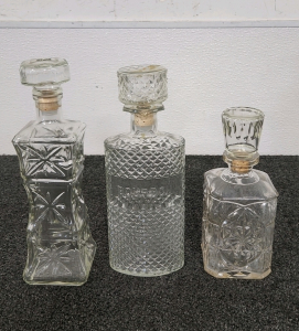 Vintage Decanters (3)