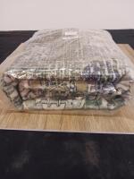 Traditional Distressed Green Medallion Area Rug 5'x7' Polypropylene, Rectangle, Sealed - 3
