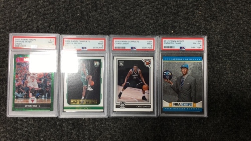 Graded NBA cards