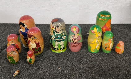 Vintage Disney Stacking Dolls