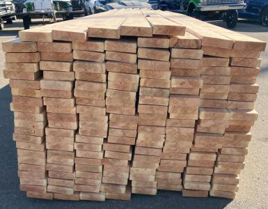 Bunk Of 2x6x18' SPF #2 Grade Lumber Bundle &ndash; 265 Boards, Kiln-Dried