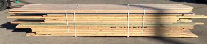 Bunk Of 2x6x18 & 2x4x16-18&rsquo;' SPF #2 Grade Lumber Bundle Kiln-Dried (Some Treated)