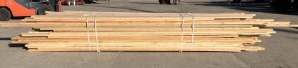 Bunk Of 2x6x18 & 2x4x16-18&rsquo;' SPF #2 Grade Lumber Bundle Kiln-Dried (Some Treated)