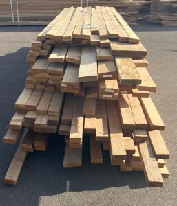 Bunk Of 2x6x16&rsquo;-18 & 2x4x16-18&rsquo; SPF #2 Grade Lumber Bundle & ((1) 2x18x14&rsquo; Board) Kiln-Dried