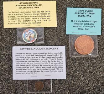 1 Troy Ounce .999 Fine Copper Medallion &ndash; "One Nation Under God" Design