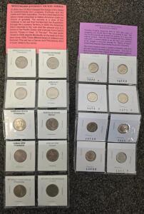 Westward Journey Nickels Set, Coins, 2004&ndash;2006 Denver & Philadelphia, Uncirculated, w/ Insert
