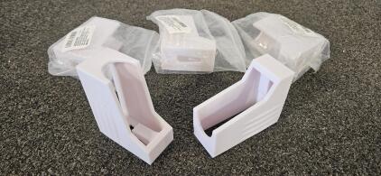 Five SplashNColor 12 Gauge Magazine Speed Loaders for Armscor VRPA VR80 VR60 - Fits 5/9/19 Round Mags White
