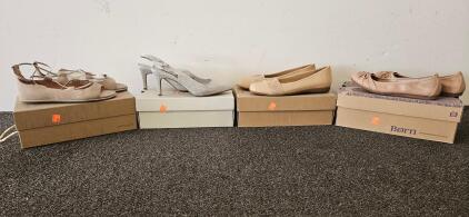 Gentle Souls Lark Sandals, Vaneli Silver Heels, Samantha & Born Chelan Flats &ndash; Sizes 6.5-9.5