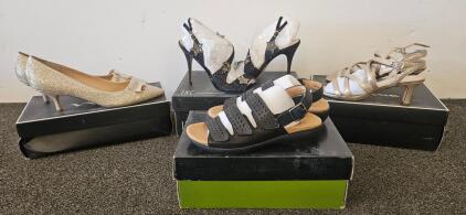 Trotters Trinity Black Comfort Sandal, Size 5M, Leather, New with Accessories, and More. See photos for additional brands and sizes.