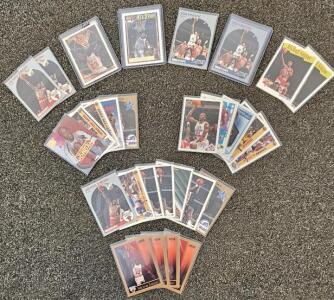 Michael Jordan Basketball Card Lot &ndash; NBA Hoops, Fleer, SkyBox, Topps, 1989-1994