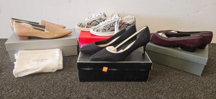 Nina 6.5M Black Glitter Pumps, Rampage Sneakers, and More