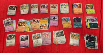 Mixed Language Pok&eacute;mon Card Lot &ndash; Sword & Shield, 75+ Cards, Holo/Rare Included, No Packaging