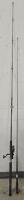 MASTER 905 Spinning Reel, Spinning Rod Combo Approx. 7Ft, Extra Rod Included