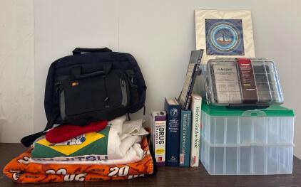 Books, Gi, Storage Bins, Laptop Bag, Blanket, Wall Art