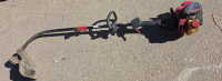 Gas-Powered 2-Stroke String Trimmer With Curved Shaft & 3 Mastercraft Toolboxes - 3