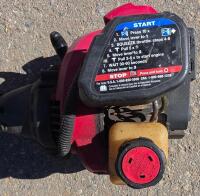 Gas-Powered 2-Stroke String Trimmer With Curved Shaft & 3 Mastercraft Toolboxes - 4