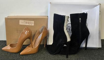 Steve Madden Women's Pumps & Rhinestone Ankle Boots, Size 7.5, Original Boxes