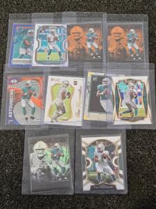 Tua Tagovailoa 2020 NFL Rookie Card Lot - Panini Select, Prizm, Donruss, Illusions, Miami Dolphins