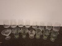 Mixed Kitchenware & Drinkware Lot &ndash; Glassware, Red Ceramic Bakeware, Plastic Containers - 4