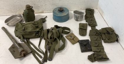 Vintage U.S. Practice Mine & Other Vintage Army Items