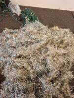 Sylvania LED Multi and White Christmas String Lights Assortment, Tinsel, Snowflakes, C6 C7 Styles ( all lights worked - 6