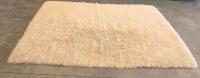 Large 6&times;9 Shag Area Rug &ndash; Beige/Ivory, Long Pile, Rectangular, Fluffy Floor Carpet