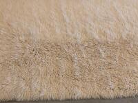 Large 6&times;9 Shag Area Rug &ndash; Beige/Ivory, Long Pile, Rectangular, Fluffy Floor Carpet - 2