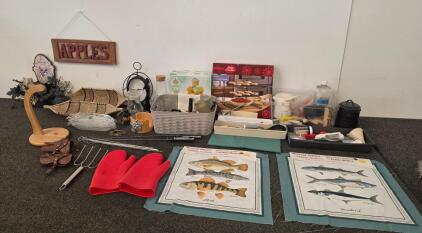Large Kitchenware & Bakeware: Betty Crocker Cooling Rack, Wilton Cupcake Stand, Utensils, Decor, And More