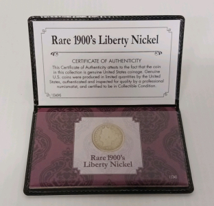 Rare 1900's Liberty Nickel