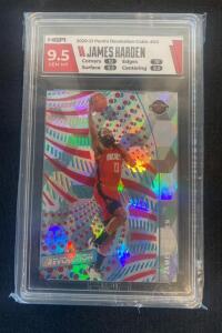 2020-21 Panini Revolution James Harden Cubic #43 HGA 9.5 GEM MT 29/50