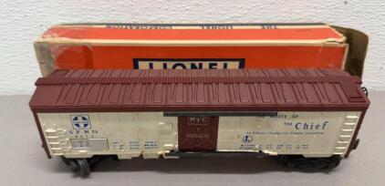 Lionel 6672 Santa Fe Chief SFRD Refrigerator Car with Original Box (1954&ndash;1956)