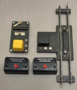 American Flyer 706,705 Remote Uncouplers with Controls, S Gauge, 1946-1954 Production