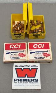 Speer .38/.357 Jacketed Hollow Point Bullets & CCI/Winchester Shotshell Primers No. 109/209