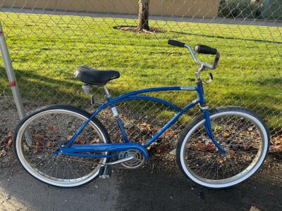 Murray Monterey Cruiser Bicycle, Blue, 26" Wheels, Coaster Brake, Chain Guard, Kickstand