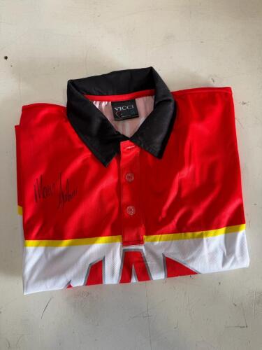 VICCI MAC Tools Racing Crew Shirt Medium &ndash; Signed, Red/Black