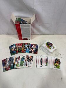 2003 Upper Deck & Topps NFL Football Card Lot &ndash; Approx. 80-120 Cards, Notable Players