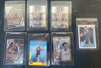 Paolo Banchero Rookie Card Lot &ndash; Select, Mosaic, Hoops, Donruss, Duke & Orlando, Prizm/Insert