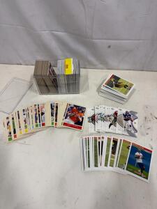 NFL Football Trading Card Lot (2005&ndash;2009) Bazooka & Upper Deck, Rookie Cards, 150+ Count