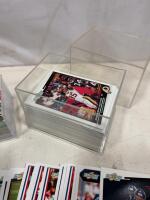 NFL Football Card Lot 2004 Score & Fleer Ultra, Jason Babin Rookie, 150+ Cards w/ Boxes - 3
