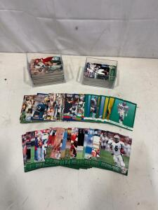 NFL Football Trading Card Lot &ndash; Pro Set, Pacific, Fleer &ndash; Approx. 100-200 Cards
