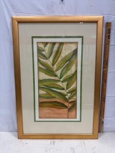 W. King Ambler "Ginger Leaves I" Framed Gicl&eacute;e Print, 28" x 19.5"