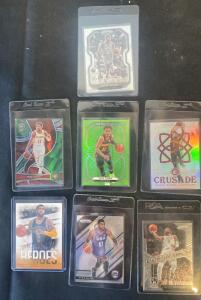 Kyrie Irving & Trae Young Basketball Prizm, Crusade, Obsidian, Dominance, USA, Heroes Card Lot