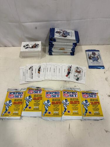 1990 Pro Set Series II & 2008 Leaf Rookies & Stars NFL Trading Cards